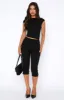Day For It Capri Pants Black sold by White Fox Boutique