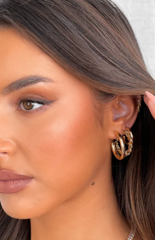 Coco Earring Set Gold sold by White Fox Boutique