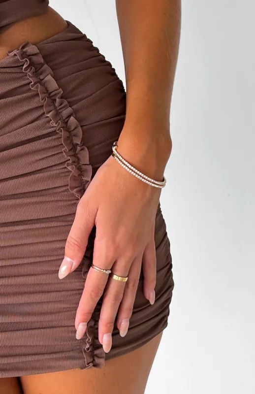 Issy Bracelet Gold made by White Fox Boutique