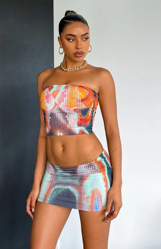 Coming Back Mini Skirt Jupiter sold by White Fox Boutique