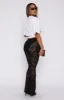 New Era Lace Pants Black sold by White Fox Boutique