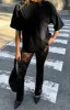 New Era Lace Pants Black sold by White Fox Boutique