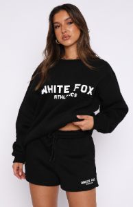 The Next Level Lounge Shorts Black sold by White Fox Boutique