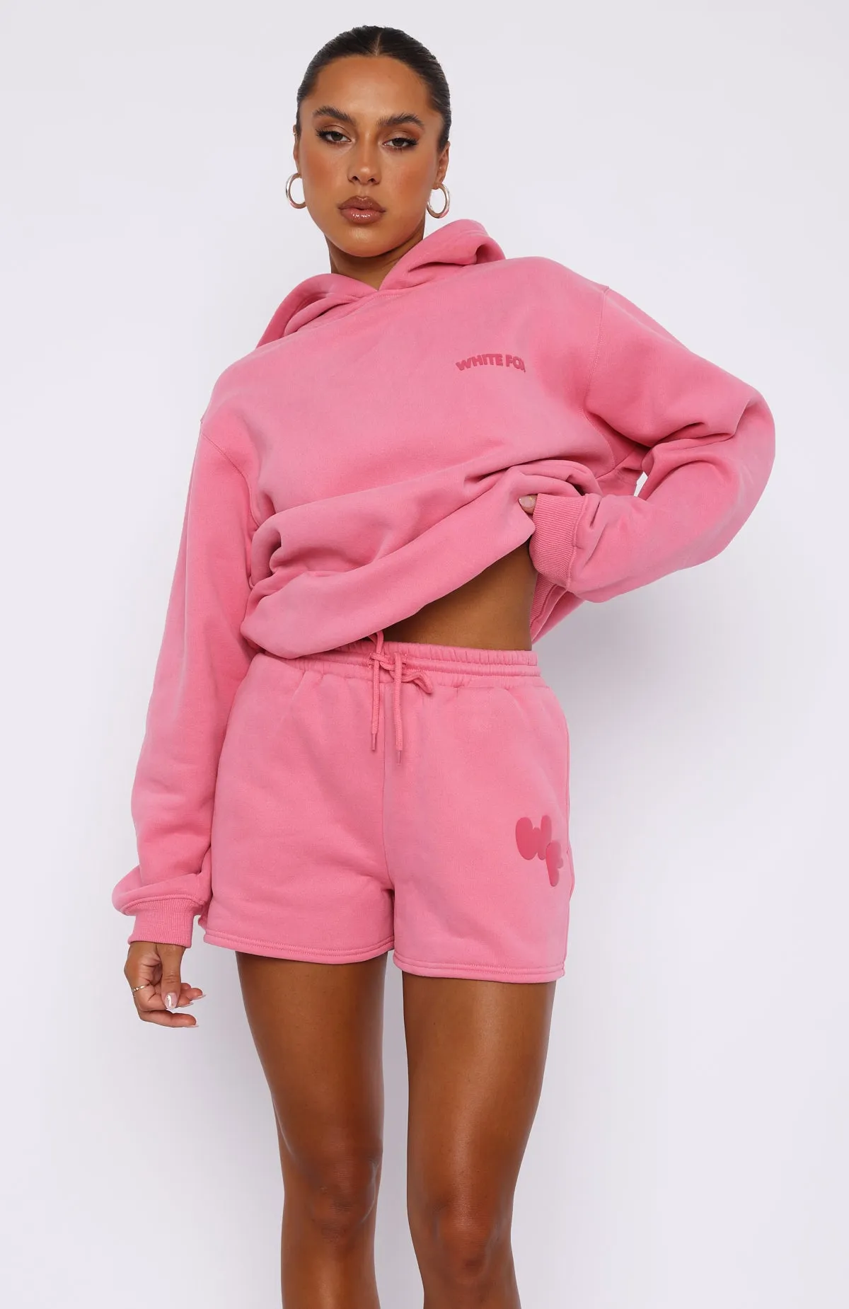 I'm Glad Lounge Shorts Pink sold by White Fox Boutique product image thumbnail 2