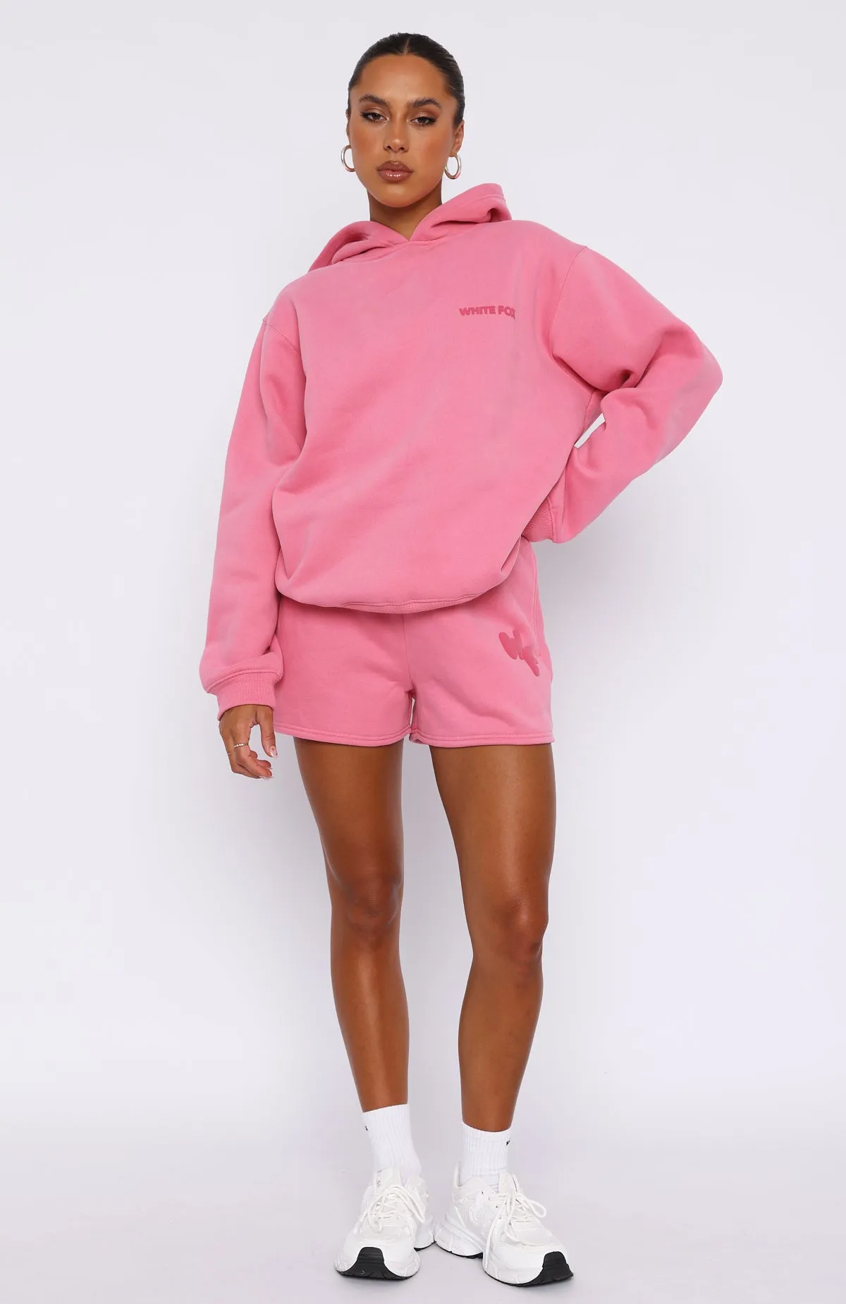 I'm Glad Lounge Shorts Pink sold by White Fox Boutique product image thumbnail 5