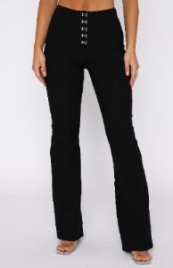 All This Time Pants Black sold by White Fox Boutique