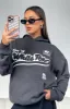 Bring You Around Oversized Hoodie Charcoal sold by White Fox Boutique