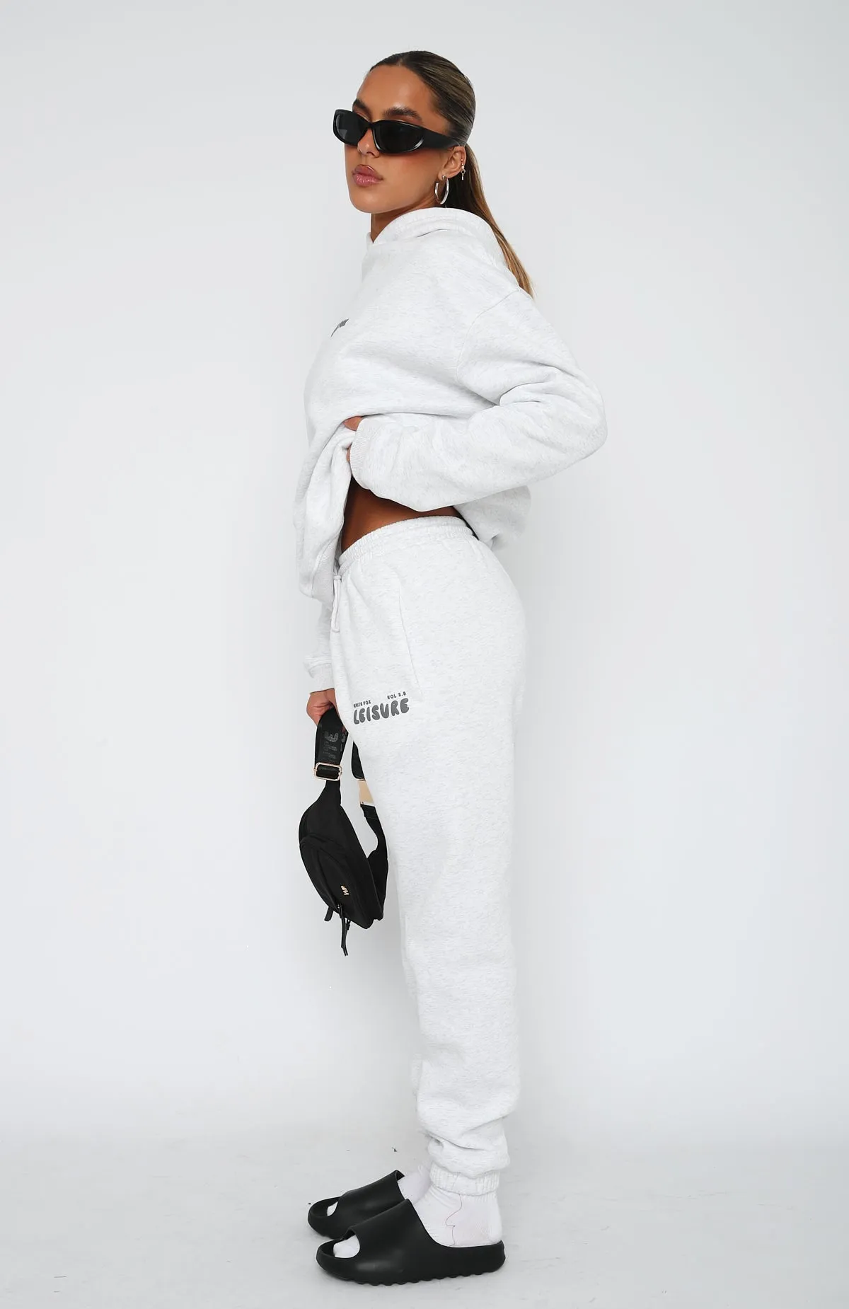 Leisure Series Sweatpants Glacier Grey sold by White Fox Boutique product image thumbnail 3