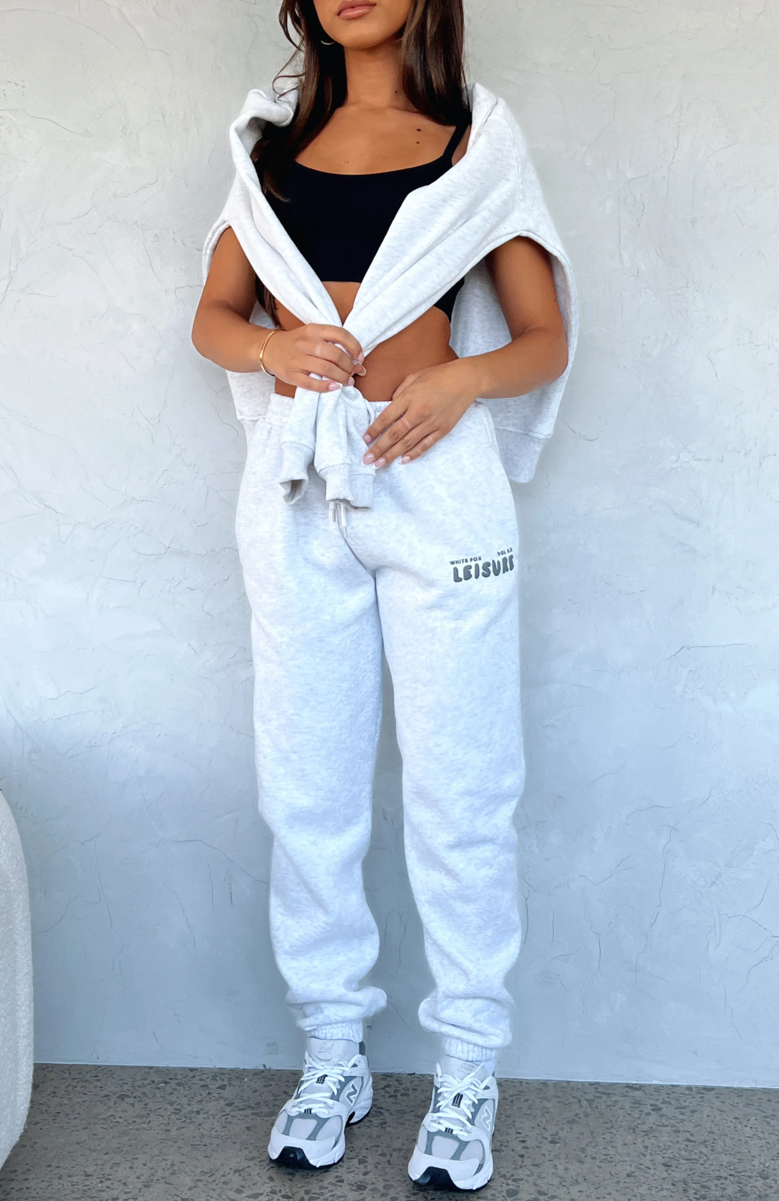Leisure Series Sweatpants Glacier Grey sold by White Fox Boutique product image thumbnail 5