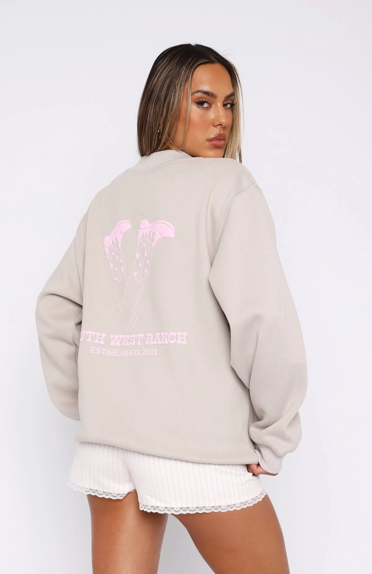 Capsule 9 South West Oversized Sweater Moon sold by White Fox Boutique product image thumbnail 4