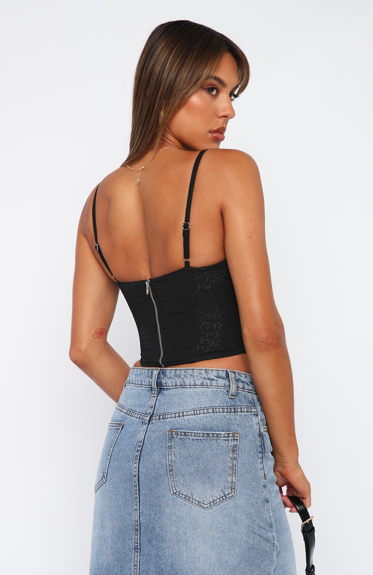 Same Old Song Bustier Black sold by White Fox Boutique product image thumbnail 4