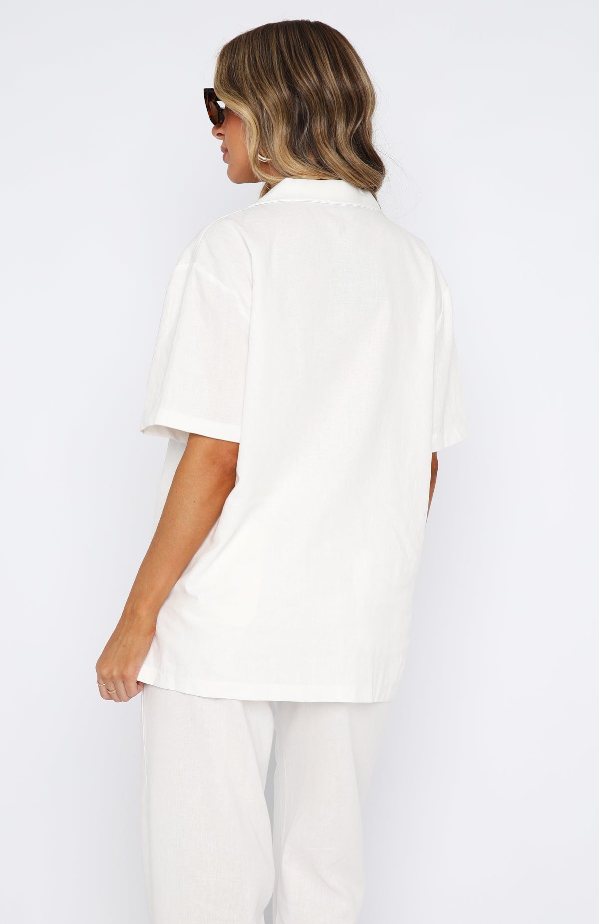 Comes In Waves Shirt White sold by White Fox Boutique product image thumbnail 4