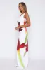 Skyline Maxi Dress Vanilla Blossom sold by White Fox Boutique