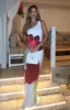 Skyline Maxi Dress Vanilla Blossom sold by White Fox Boutique