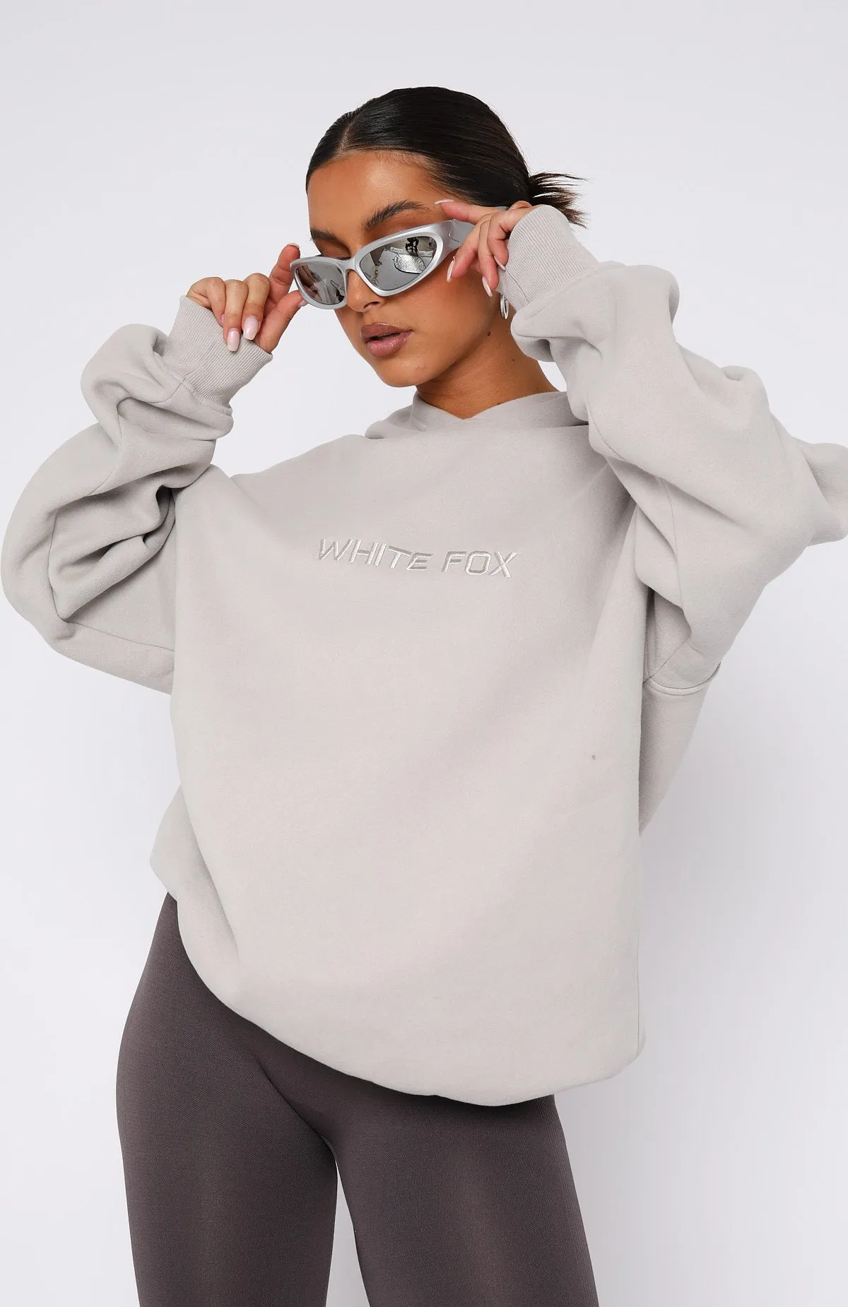 Stay Lifted Oversized Hoodie Moon sold by White Fox Boutique product image thumbnail 2