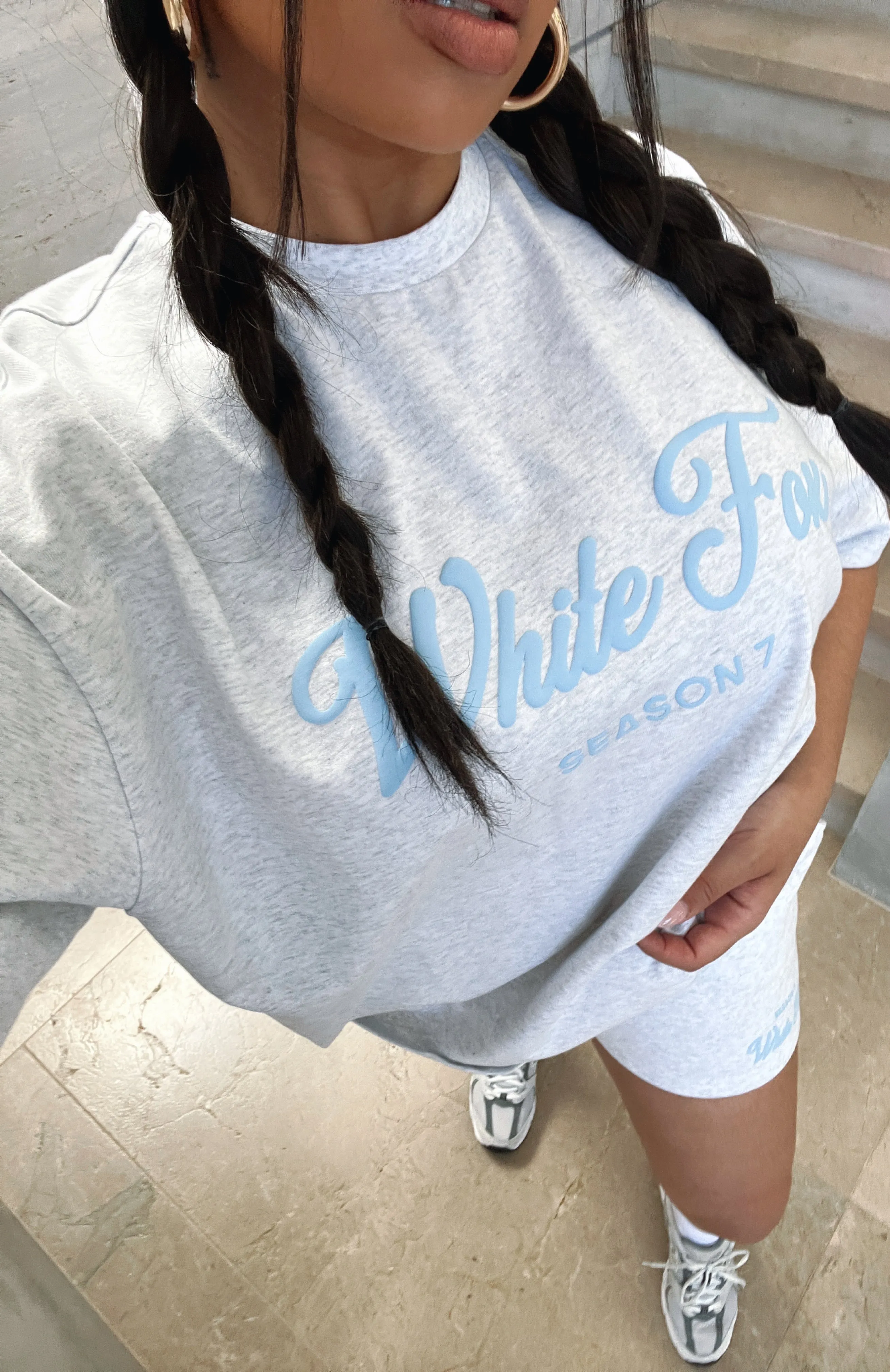 Season 7 Oversized Tee Dawn sold by White Fox Boutique