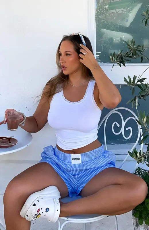 Deliver The Heat Top White sold by White Fox Boutique