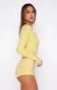 Girl Talk Pyjama Set Lemon sold by White Fox Boutique