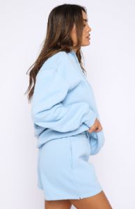 Go Bold Hoodie Blue sold by White Fox Boutique