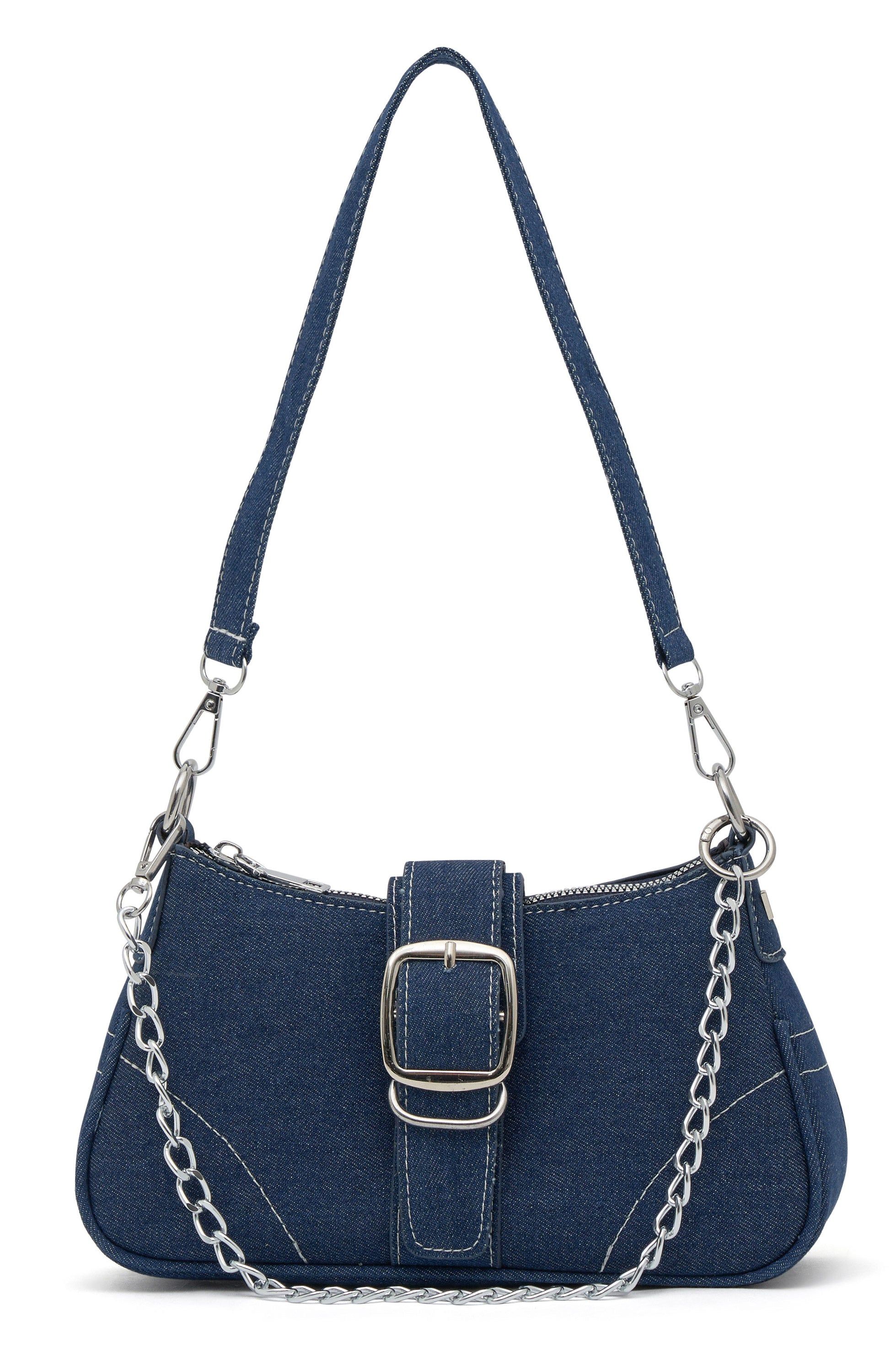 Kinsley Shoulder Bag Blue Denim sold by White Fox Boutique product image thumbnail 2