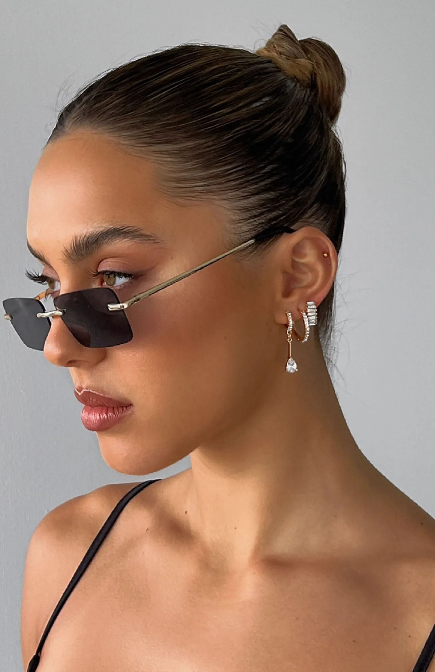 Tasha Earring Set Gold sold by White Fox Boutique product image thumbnail 4