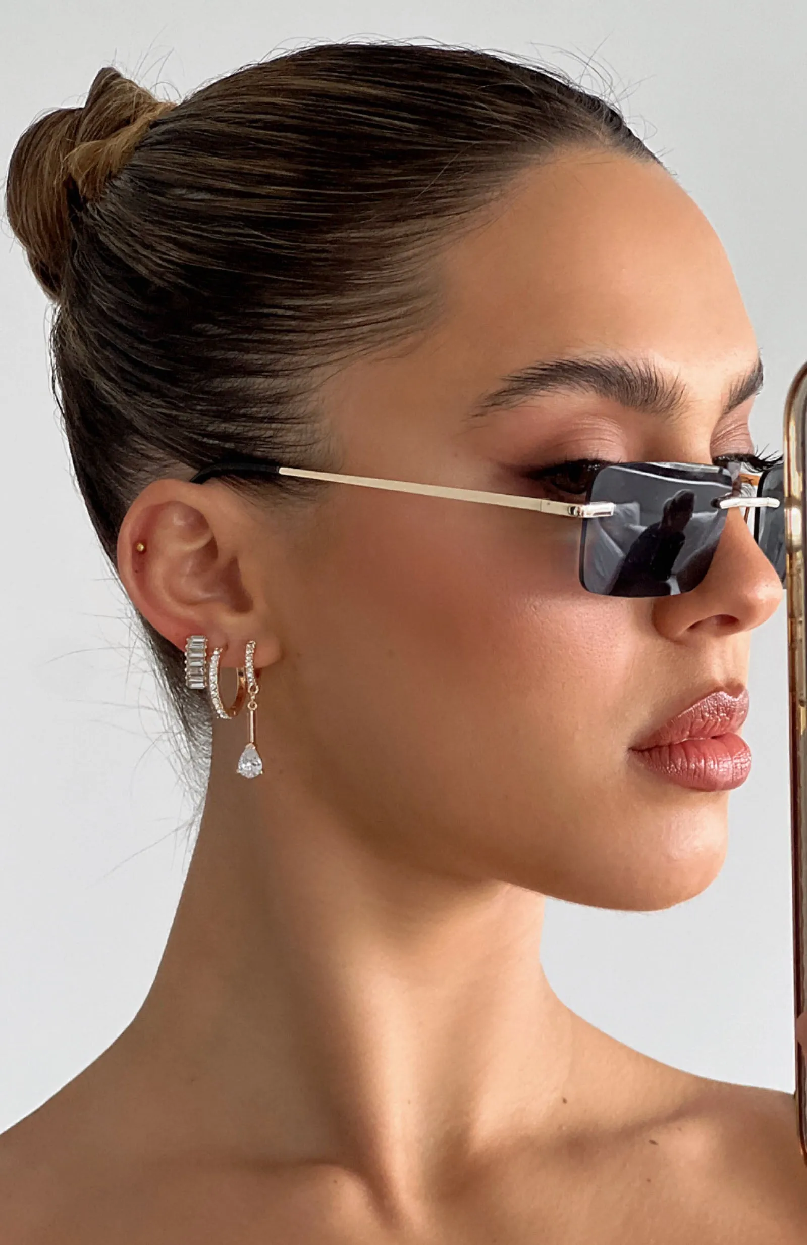 Tasha Earring Set Gold sold by White Fox Boutique