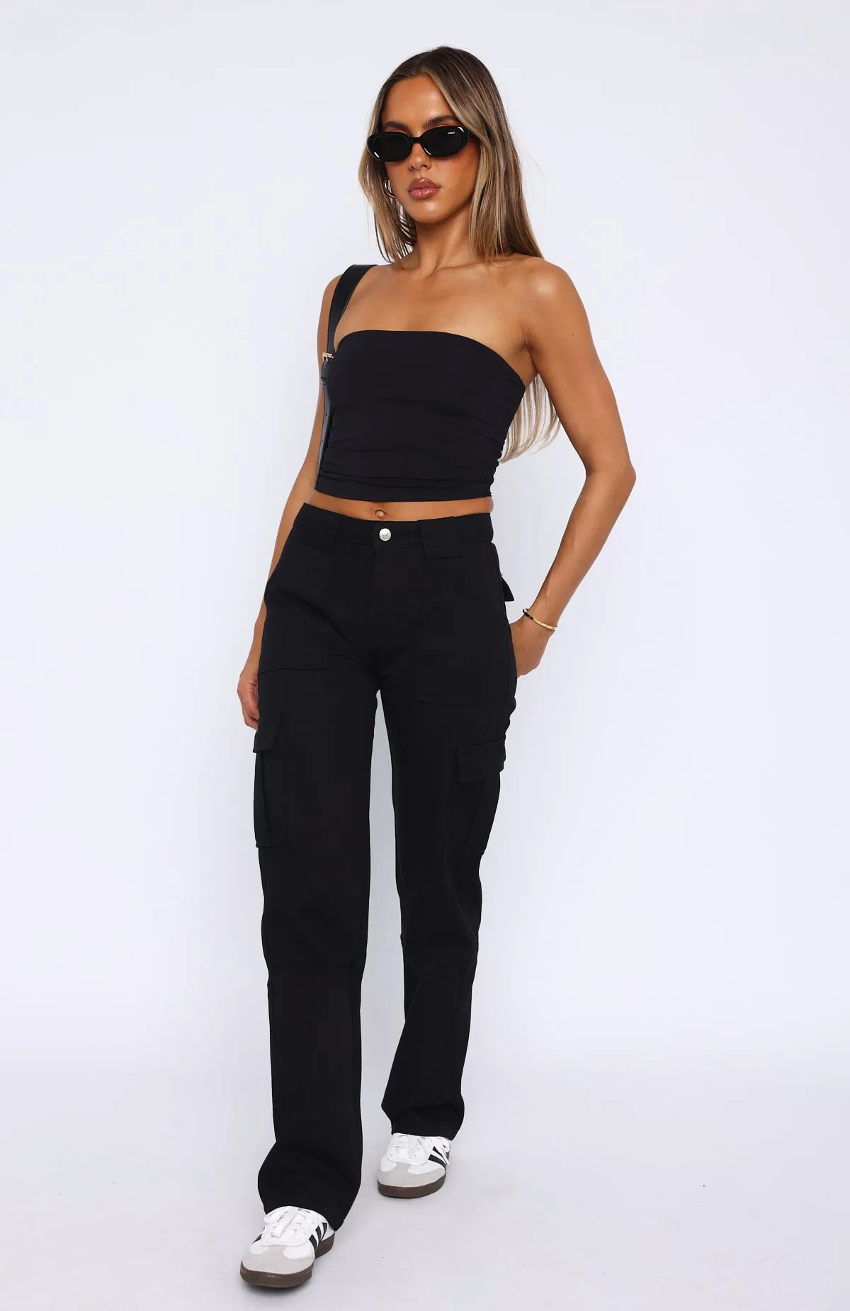Someone To You Pants Black sold by White Fox Boutique product image thumbnail 2