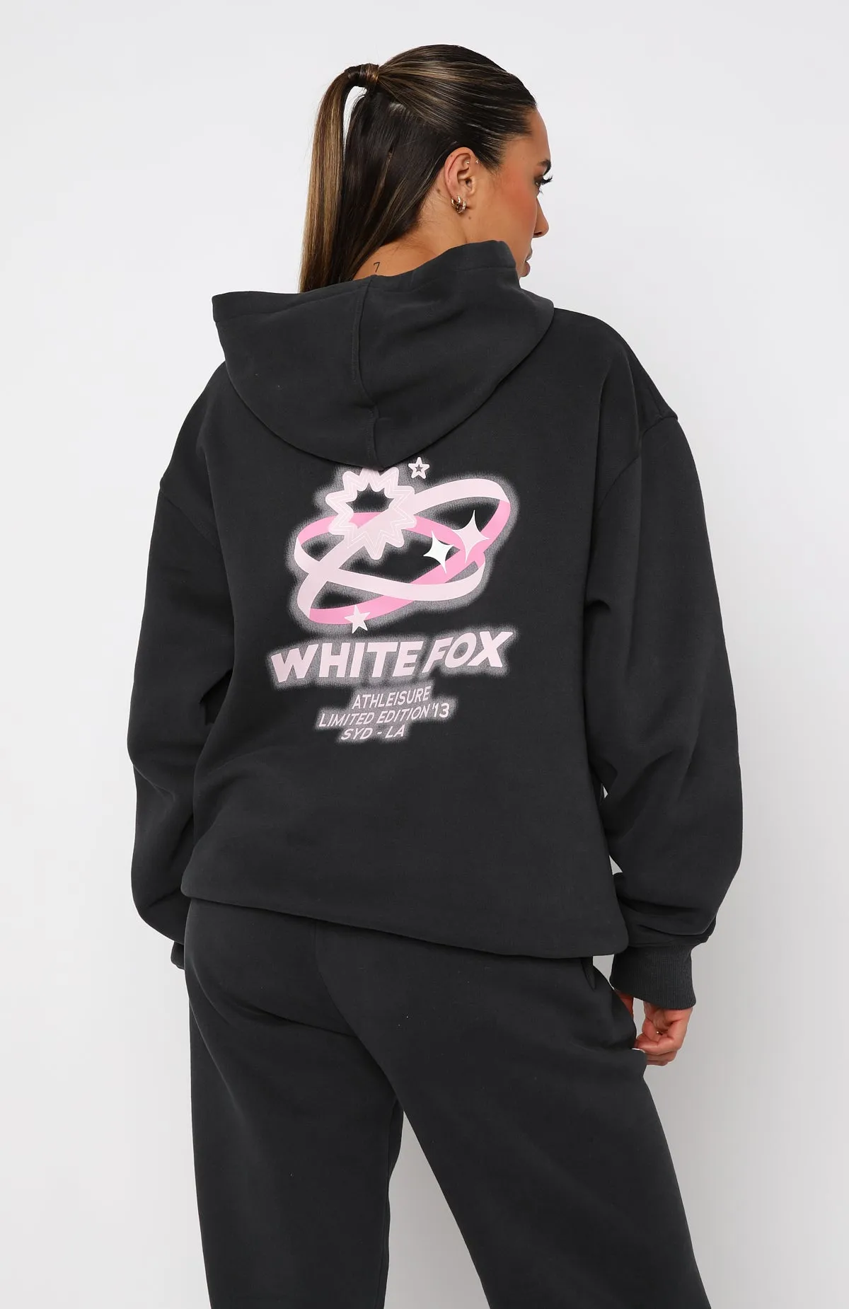 Creating Art Oversized Hoodie Charcoal sold by White Fox Boutique product image thumbnail 4