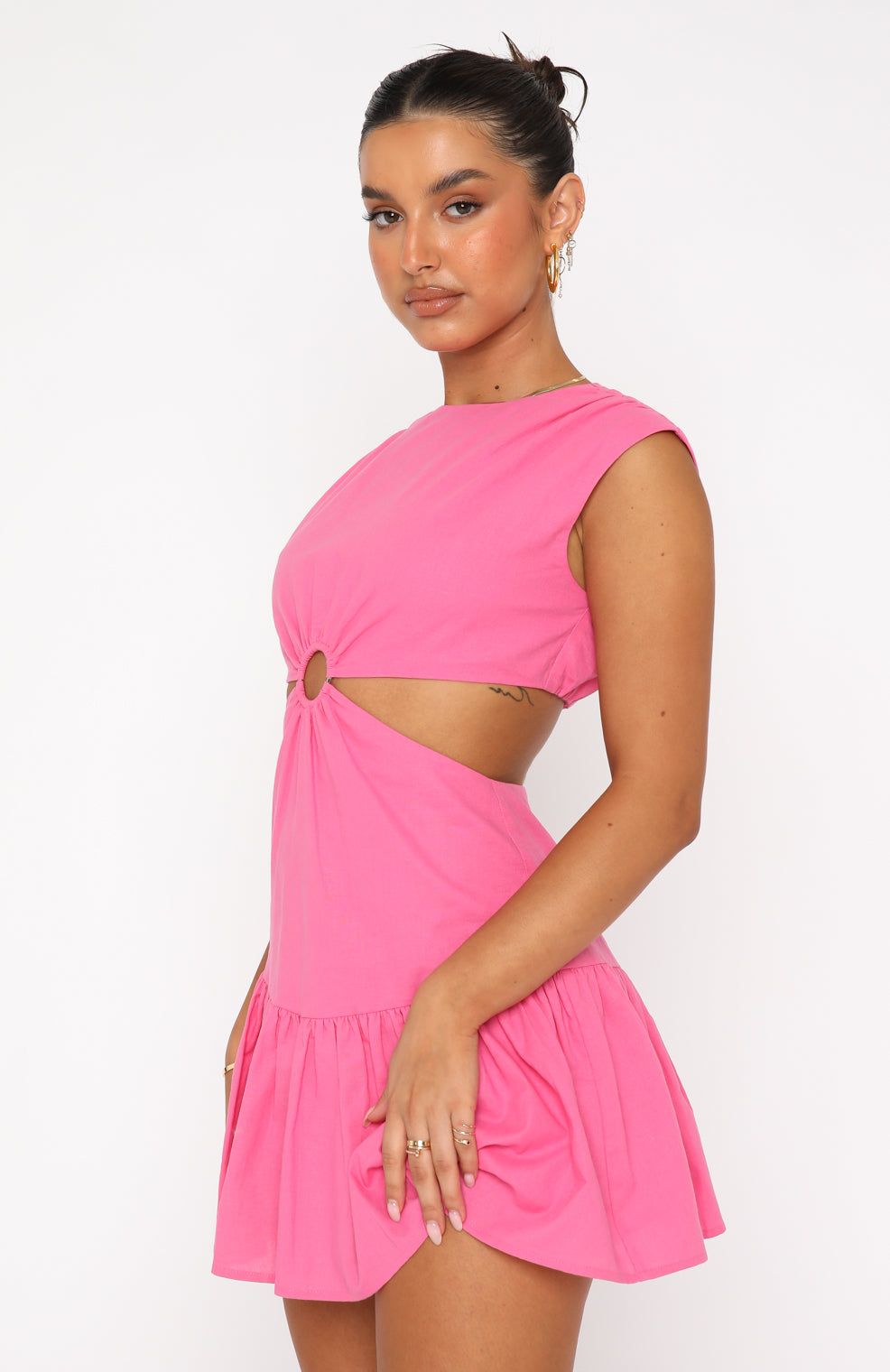 Celebrate You Mini Dress Pink sold by White Fox Boutique product image thumbnail 3
