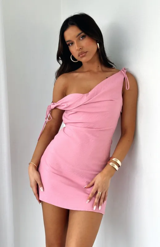 All I Need Mini Dress Pink sold by White Fox Boutique