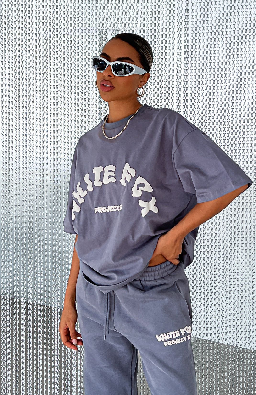 Project 5 Oversized Tee Volcanic sold by White Fox Boutique