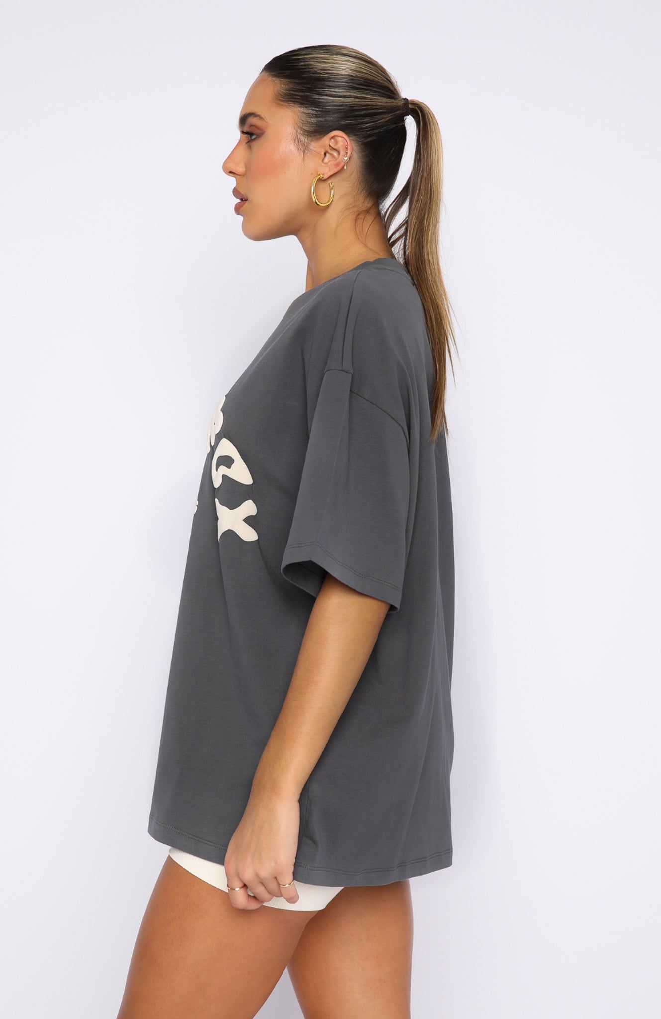 Project 5 Oversized Tee Volcanic sold by White Fox Boutique product image thumbnail 3