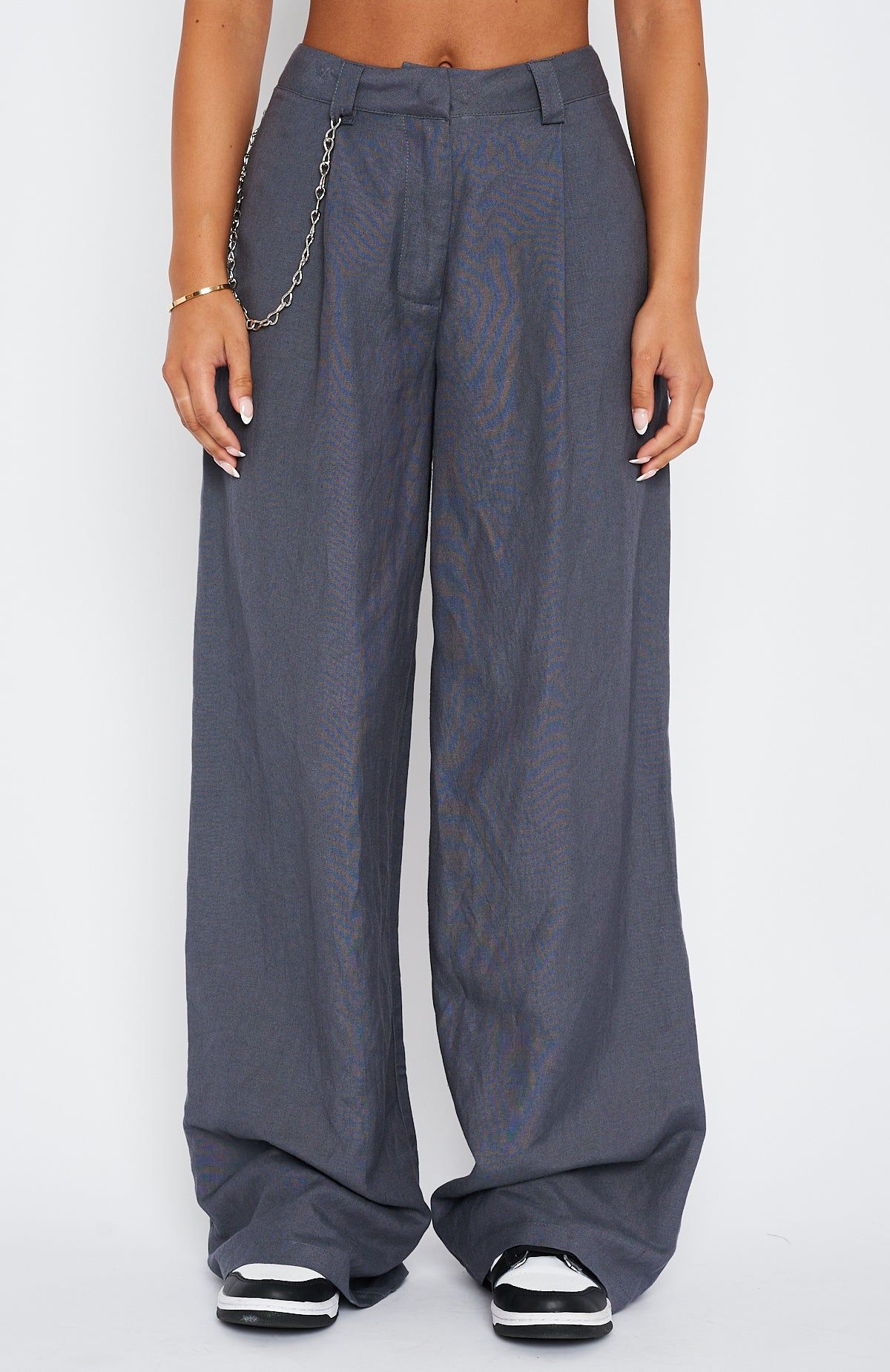 All About It Pants Charcoal sold by White Fox Boutique product image thumbnail 3