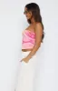 More For Me Top Coral Pink sold by White Fox Boutique
