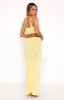 Looking Luxe Maxi Skirt Lemon sold by White Fox Boutique