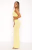 Looking Luxe Maxi Skirt Lemon sold by White Fox Boutique