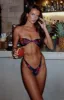 Belmont Bottoms Sangria Floral sold by White Fox Boutique