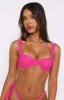 Elouera Bikini Top Hot Pink sold by White Fox Boutique