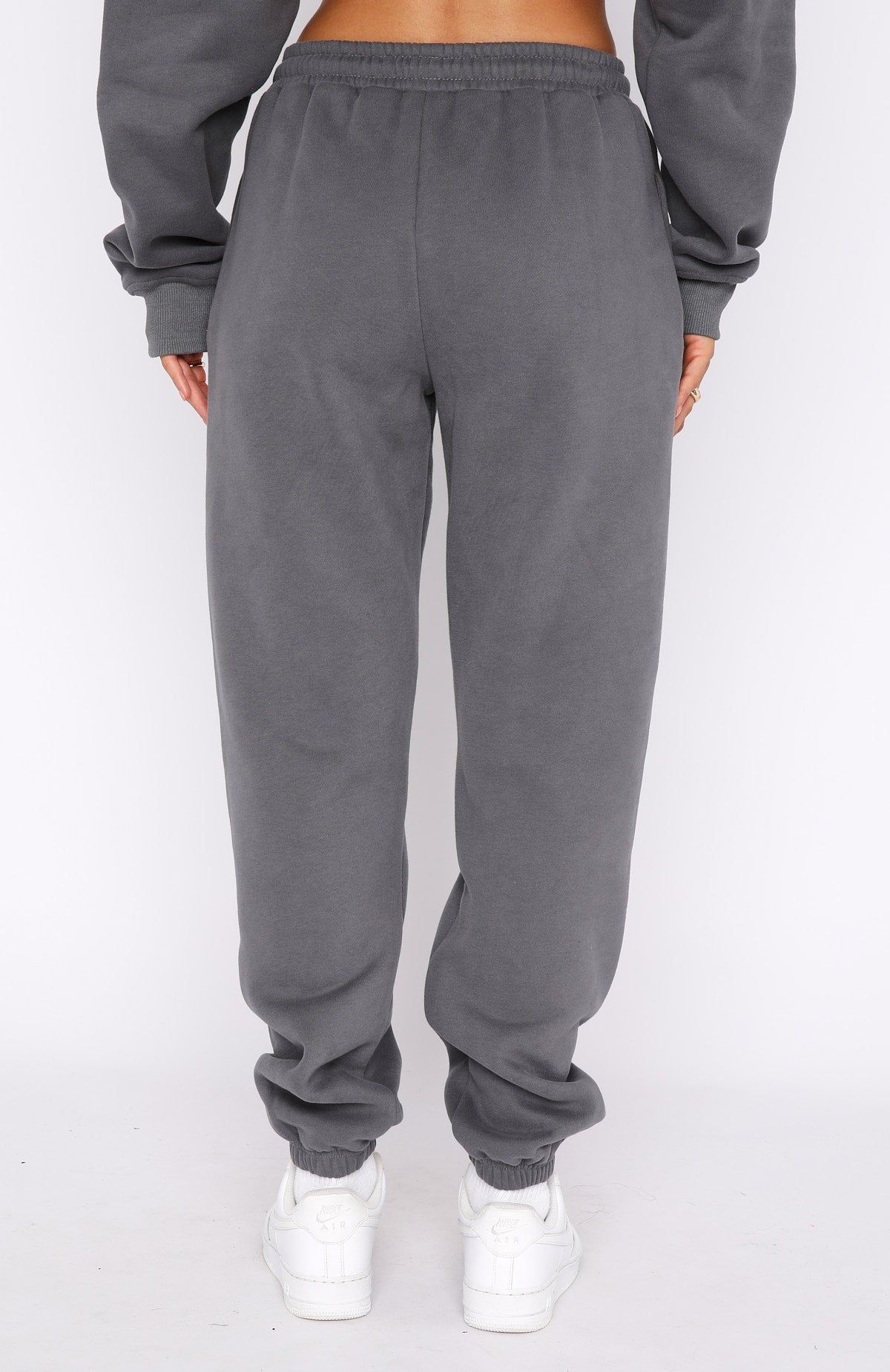Leisure Club Sweatpants Charcoal sold by White Fox Boutique product image thumbnail 4