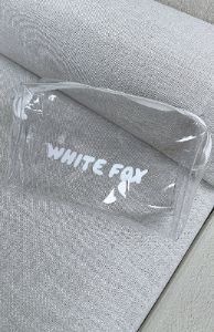 Keep It Together Cosmetic Case White sold by White Fox Boutique