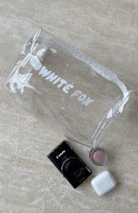 Keep It Together Cosmetic Case White sold by White Fox Boutique