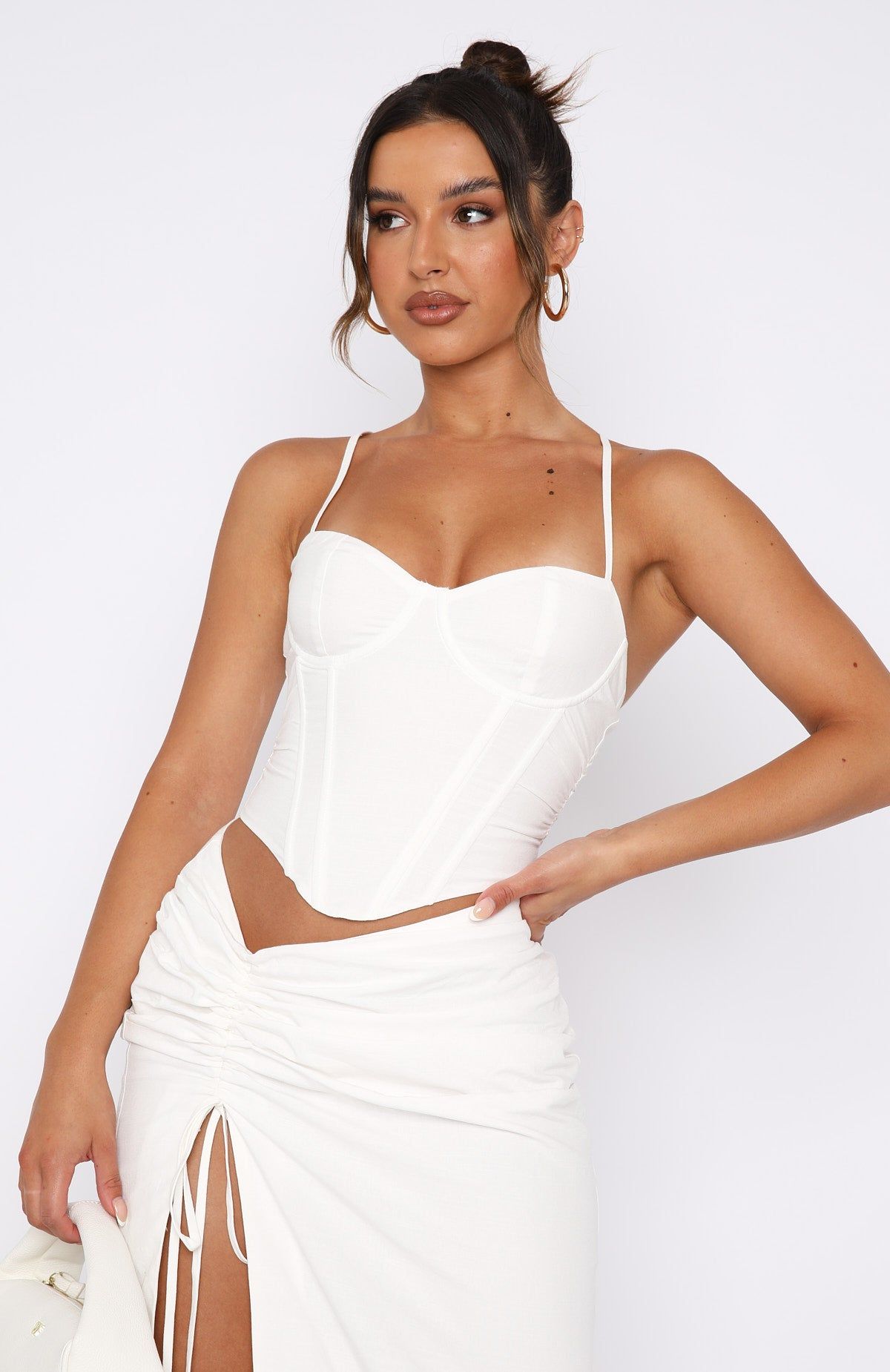 Style Icon Bustier White sold by White Fox Boutique product image thumbnail 2