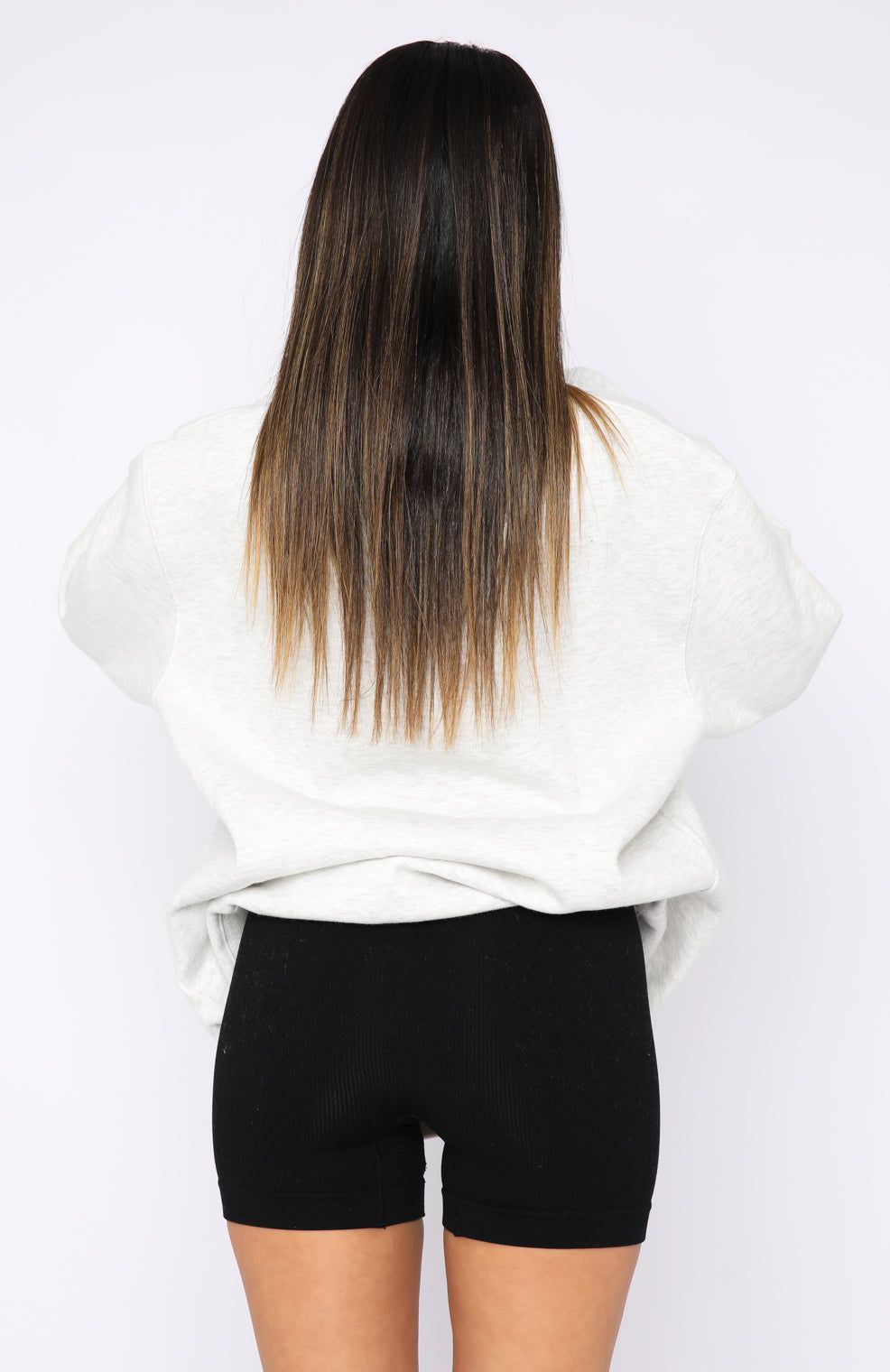 Outshine You Sweater Grey Marle sold by White Fox Boutique product image thumbnail 4