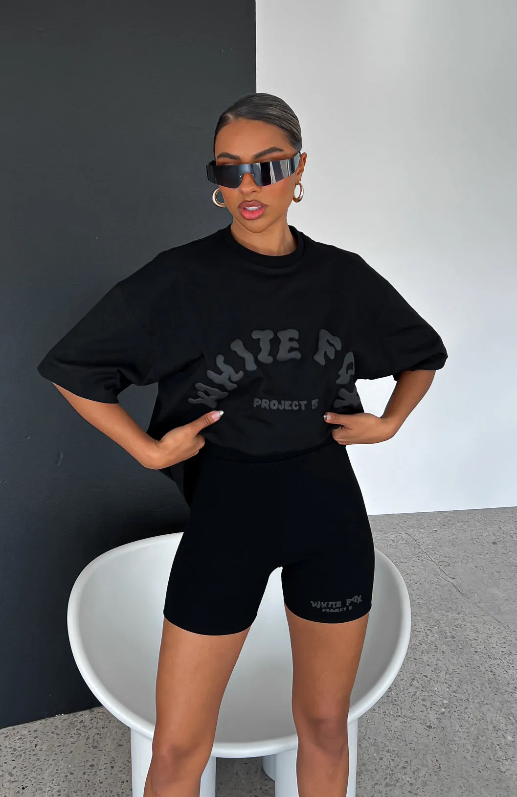 Project 5 Oversized Tee Ink sold by White Fox Boutique