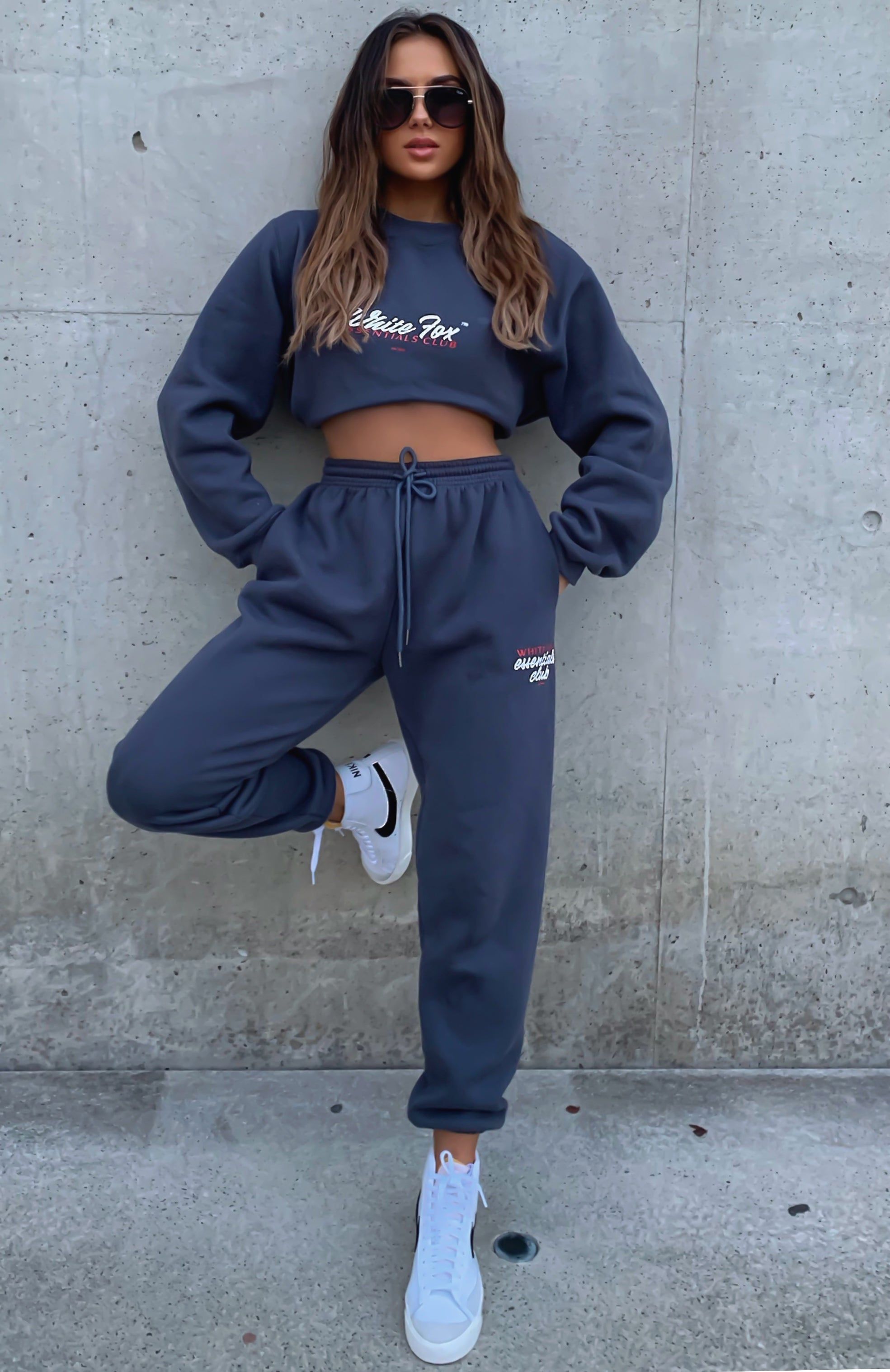 Join The Club Sweatpants Navy sold by White Fox Boutique