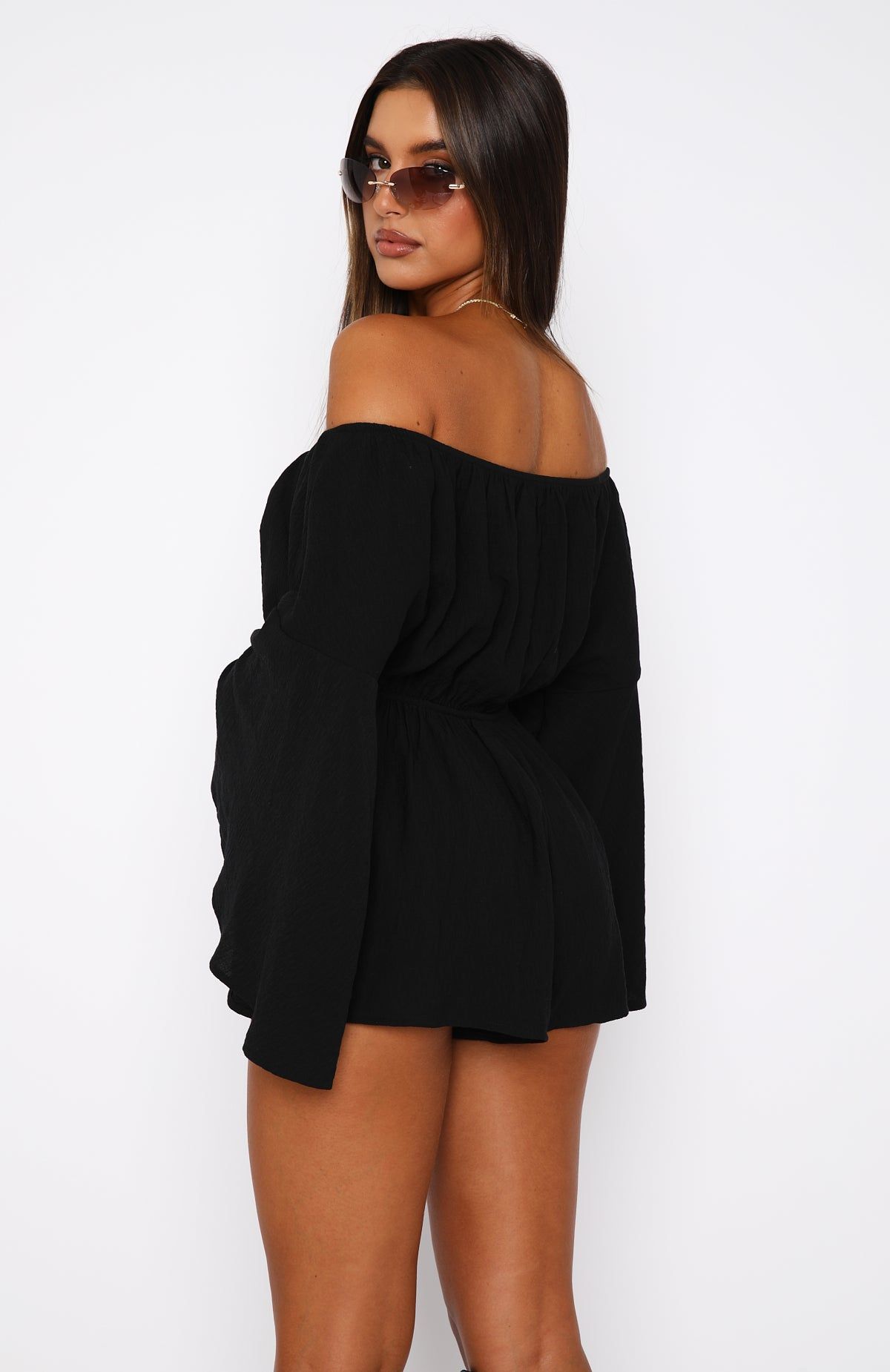 Another Night Playsuit Black sold by White Fox Boutique product image thumbnail 4