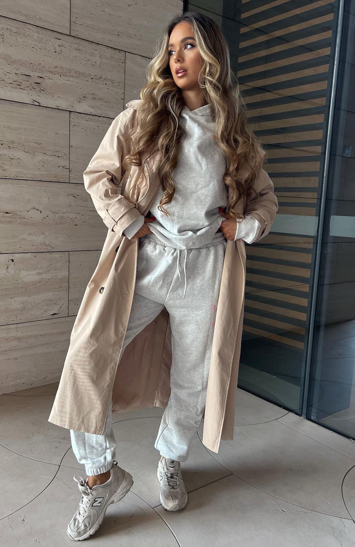 Feeling Fine Trench Coat Beige sold by White Fox Boutique product image thumbnail 6
