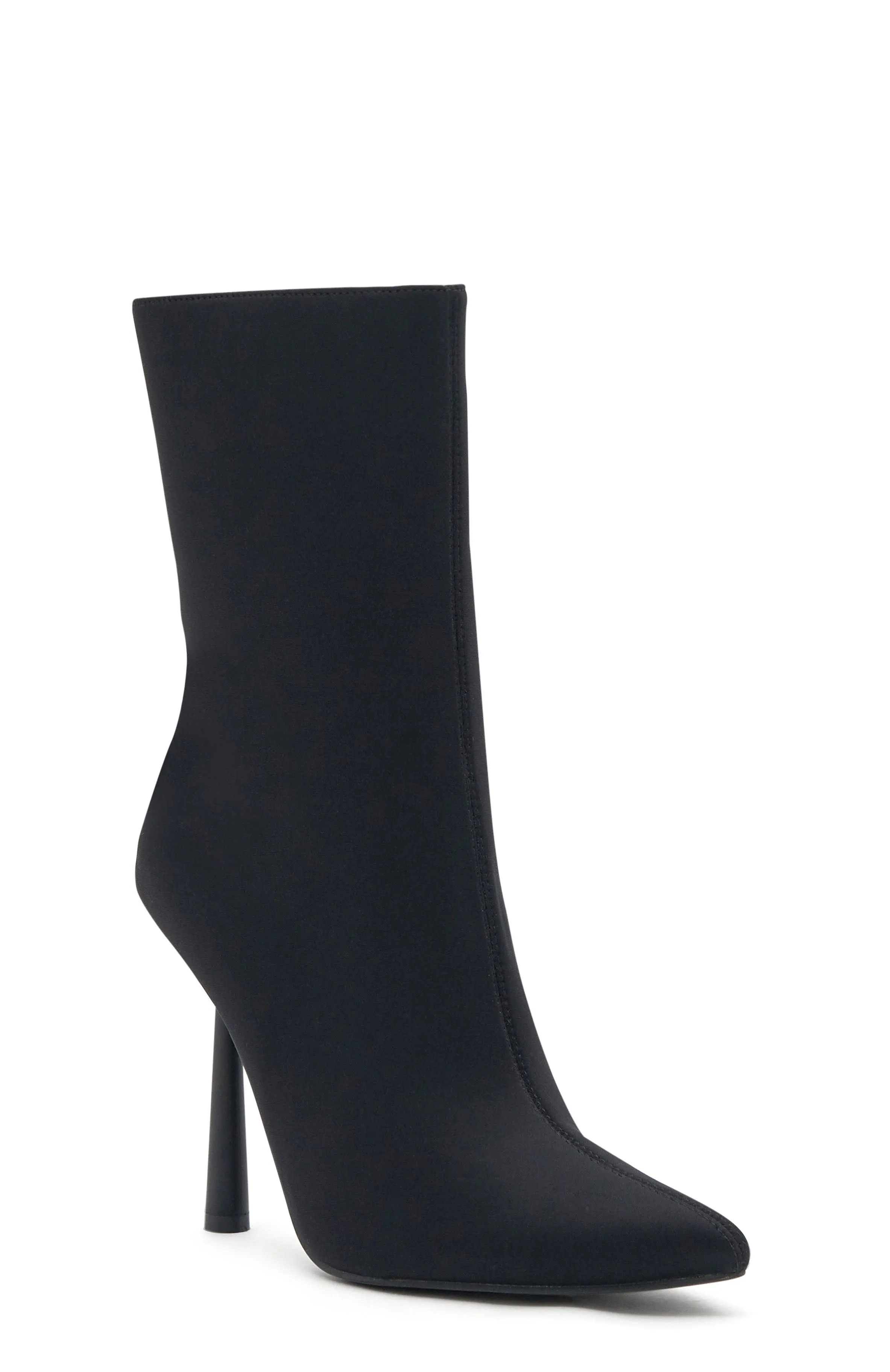 Riley Ankle Boots Black Lycra sold by White Fox Boutique product image thumbnail 2
