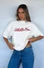 Dreaming Of Glory Oversized Tee Cream sold by White Fox Boutique