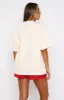 Dreaming Of Glory Oversized Tee Cream sold by White Fox Boutique